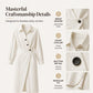 Women's Lapel Wrap Midi Shirt Dress with Pockets