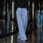Women's Elastic Waist Straight-Leg Pants