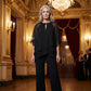 Women's Elegant Asymmetrical Top & Pants Set