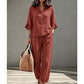 🌺50% OFF! ✨Women's Casual Top & Pants Two-Piece Set
