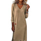 🌸Hot Sale 50% OFF💖Flattering V-Neck Midi Dress