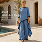 🔥New Arrivals & Special Offers-Women's Casual Tunic and Wide Leg Pants Set