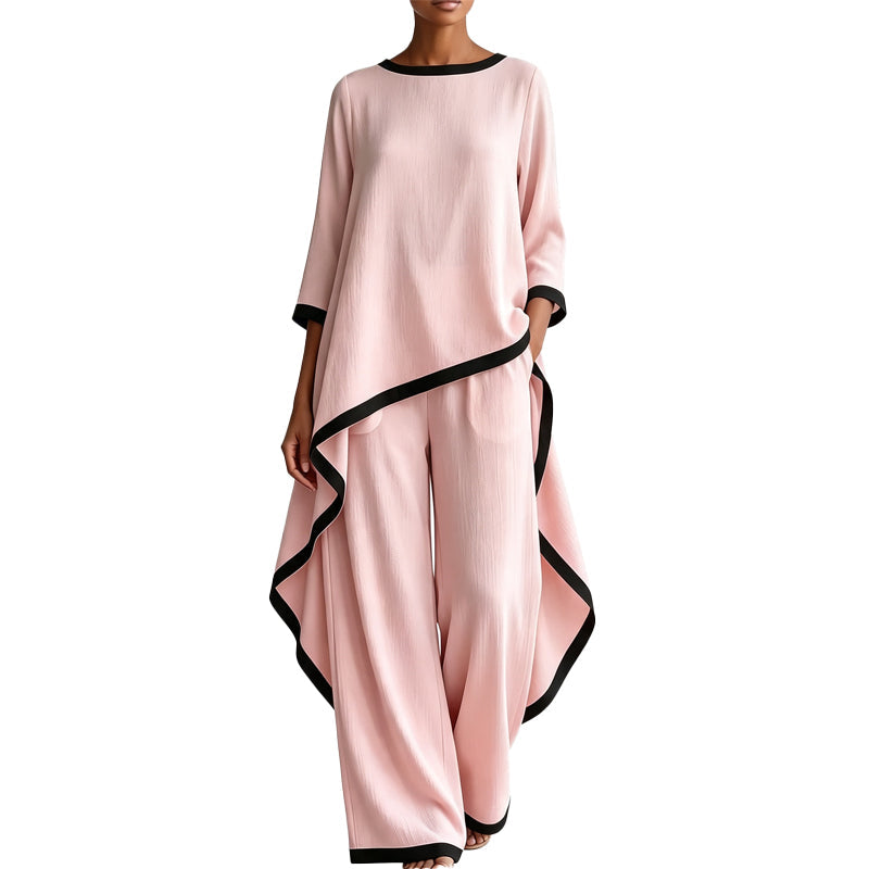 🔥New Arrivals & Special Offers-Women's Casual Tunic and Wide Leg Pants Set