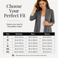 ✨New Arrivals: 50% Off-Women's 3/4 Sleeve Open Front Cardigan