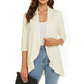 ✨New Arrivals: 50% Off-Women's 3/4 Sleeve Open Front Cardigan