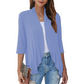 ✨New Arrivals: 50% Off-Women's 3/4 Sleeve Open Front Cardigan