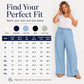 Women's Casual Drawstring Wide-Leg Pants