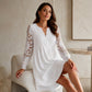Women's Lace Long Sleeve Dress