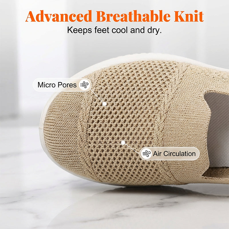 ✨New Arrivals: 50% Off-Women's Breathable Mesh Slip-On Walking Shoes
