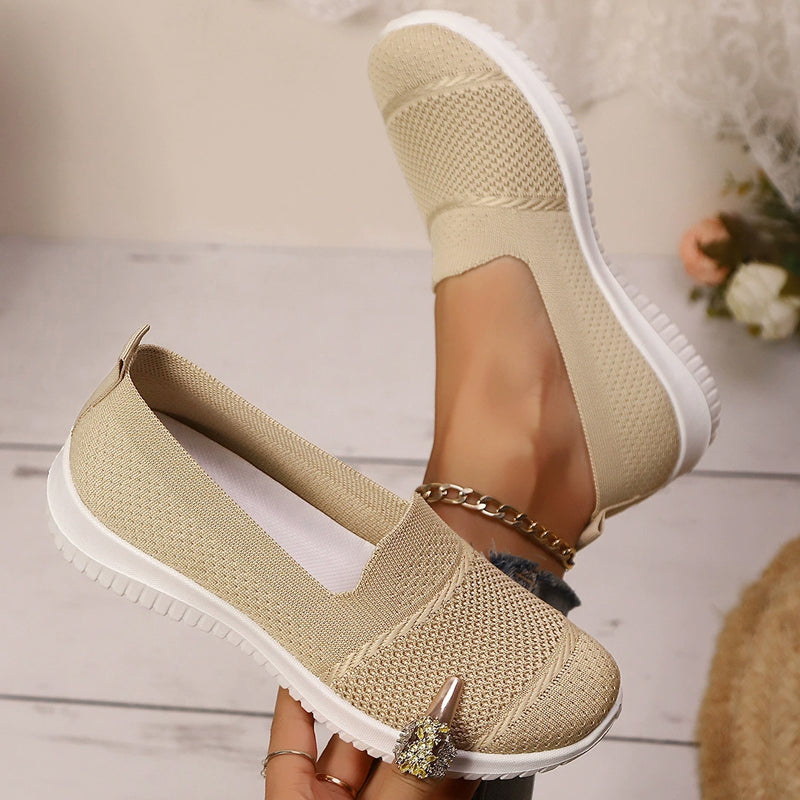 ✨New Arrivals: 50% Off-Women's Breathable Mesh Slip-On Walking Shoes