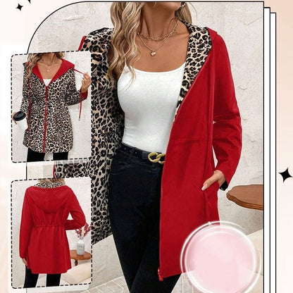⌛Limited Time Sale 50% OFF🔥🧥Women’s Reversible Zip Up Hoodie Jacket✨