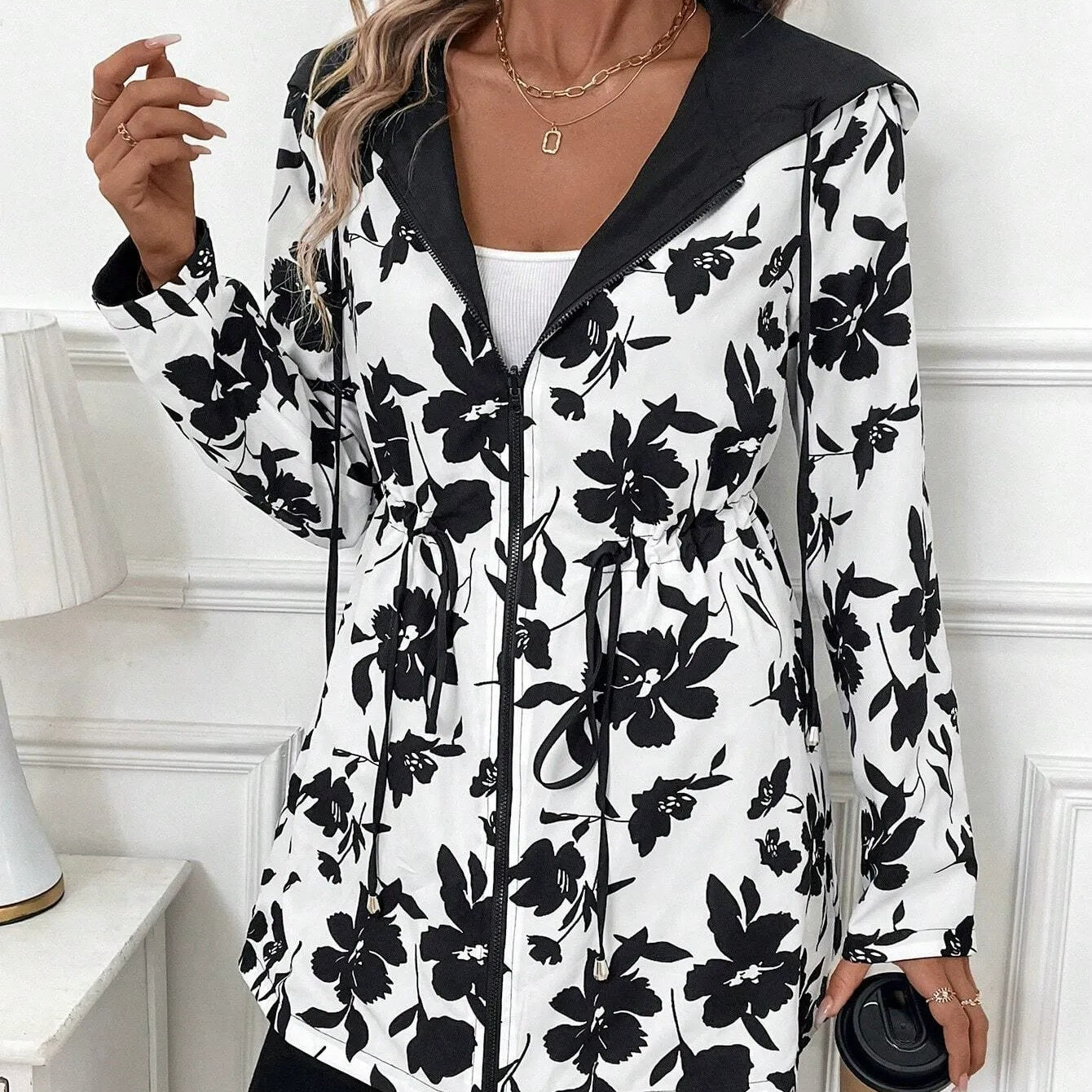 ⌛Limited Time Sale 50% OFF🔥🧥Women’s Reversible Zip Up Hoodie Jacket✨