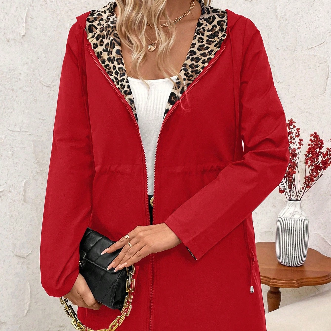 ⌛Limited Time Sale 50% OFF🔥🧥Women’s Reversible Zip Up Hoodie Jacket✨