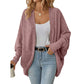 🌸Hot Sale 50% OFF💖Women's Loose Batwing Knit Cardigan