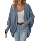 🌸Hot Sale 50% OFF💖Women's Loose Batwing Knit Cardigan