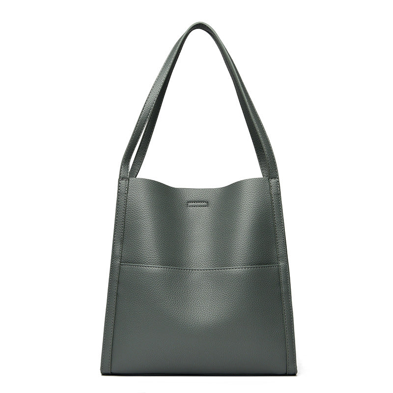 Versatile PU leather handbag and crossbody bag