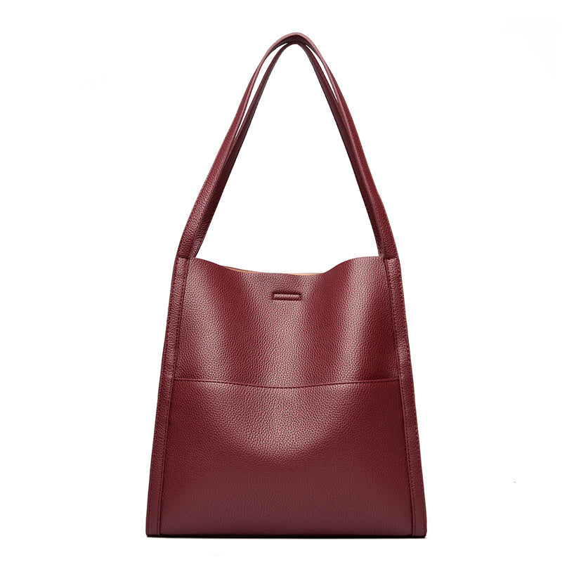 Versatile PU leather handbag and crossbody bag