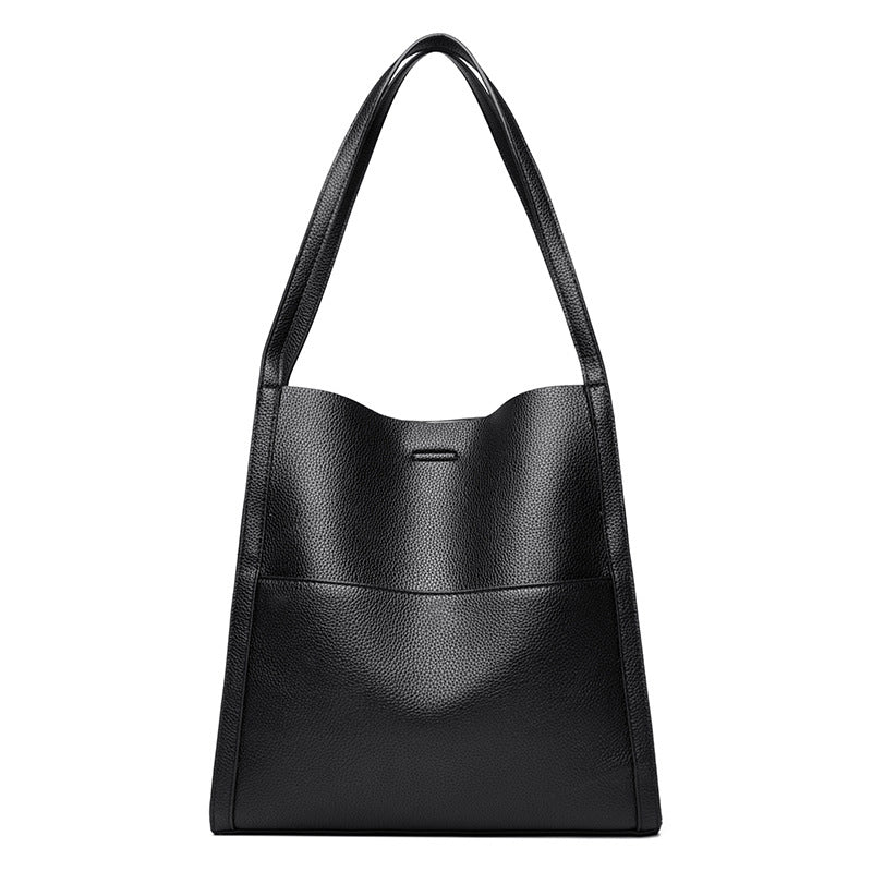 Versatile PU leather handbag and crossbody bag