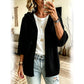Women's 3/4 Sleeve Hooded Knit Cardigan
