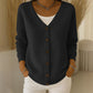 Women's Casual Quilted Button Down Jacket