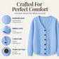 Women's Casual Quilted Button Down Jacket