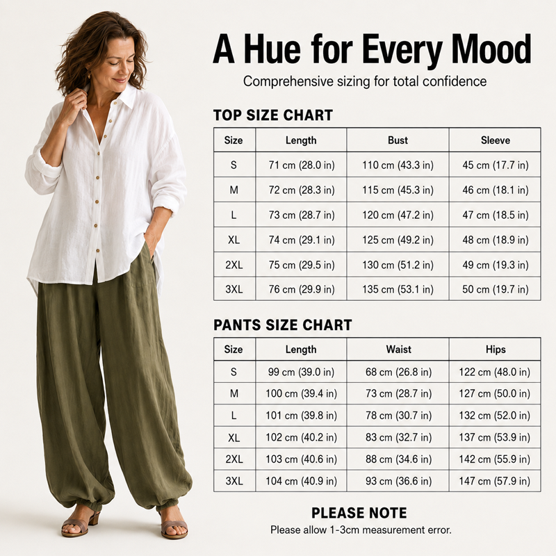 ⏰🍂Autumn Early Bird Sale--Women's Loose Shirt & Draped Pants Set