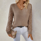 Women's Casual Fashion V-Neck Top
