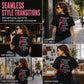 Women's Skull Graphic Print T-Shirt