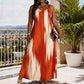 Women's Plus Size Sleeveless Striped Dress