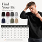 Men's Waffle Knit Long Sleeve Henley Shirt