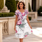 Women's Summer Floral Chiffon Dress