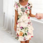 Women's Summer Floral Chiffon Dress