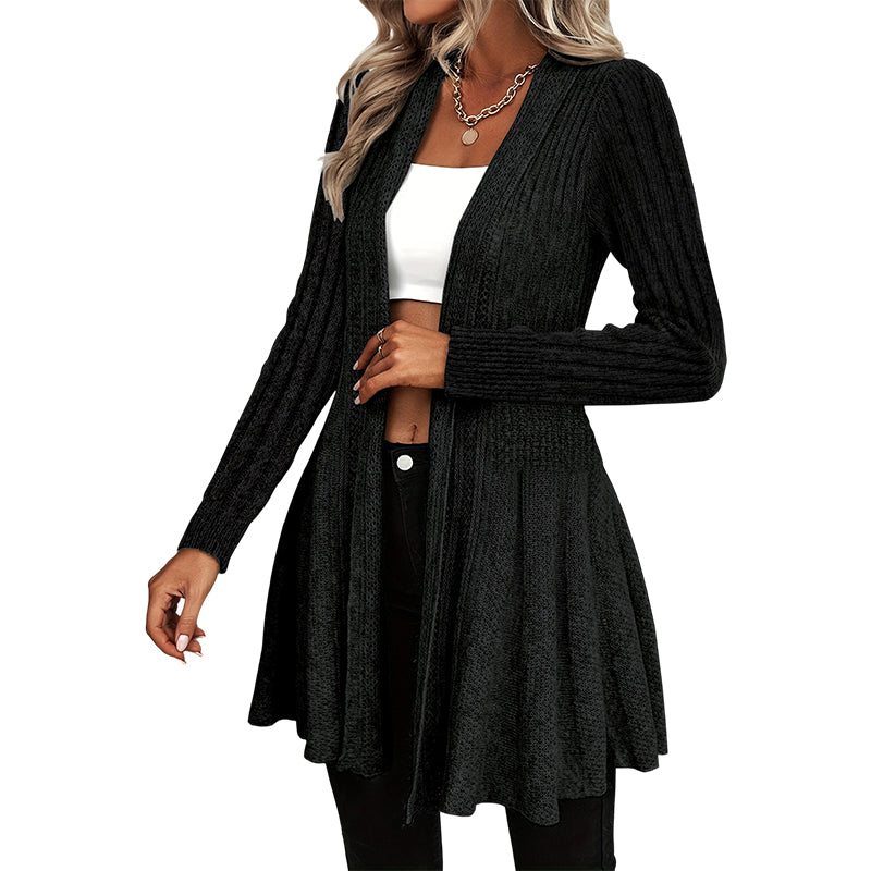 🌻🧥Women's Soft Knit Open-Front Cardigan – Elegant & Easy to Layer
