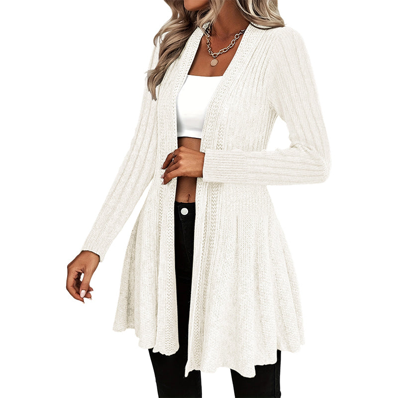 🌻🧥Women's Soft Knit Open-Front Cardigan – Elegant & Easy to Layer