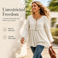 🌸Hot Sale 50% OFF💖Women's Casual Loose Long Sleeve Fringe Top