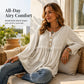 🌸Hot Sale 50% OFF💖Women's Casual Loose Long Sleeve Fringe Top