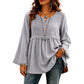 🌸Hot Sale 50% OFF💖Women's Casual Loose Long Sleeve Fringe Top