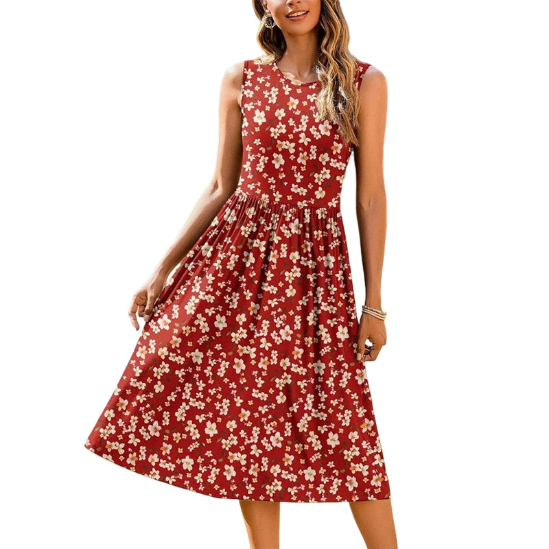Women's Elegant Sleeveless Maxi Dress