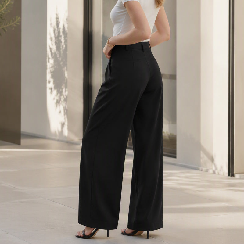 Women's Loose Wide Leg Suit Pants