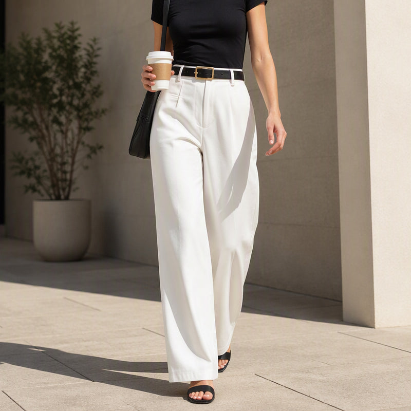 Women's Loose Wide Leg Suit Pants