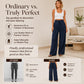 Women's Casual Flowy Pleated Wide-Leg Pants
