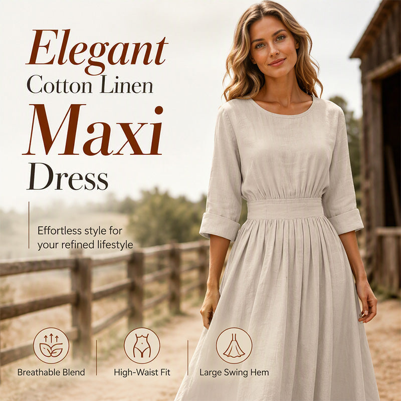 Women's Casual Cinched Waist Dress