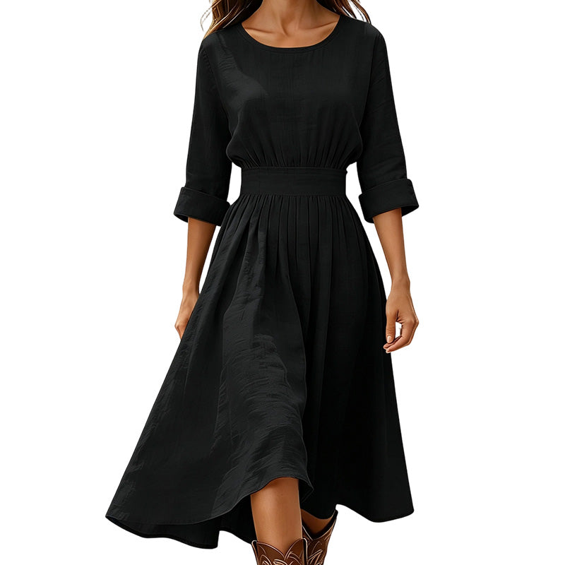 Women's Casual Cinched Waist Dress