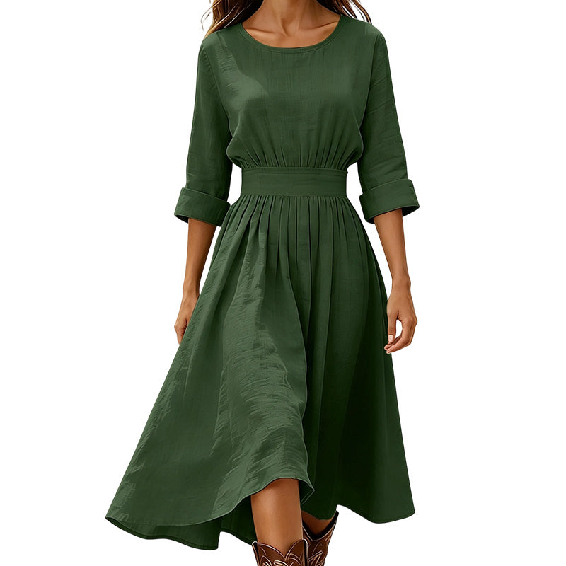 Women's Casual Cinched Waist Dress