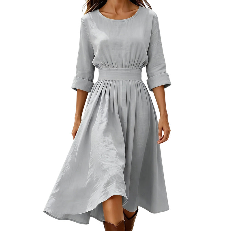 Women's Casual Cinched Waist Dress