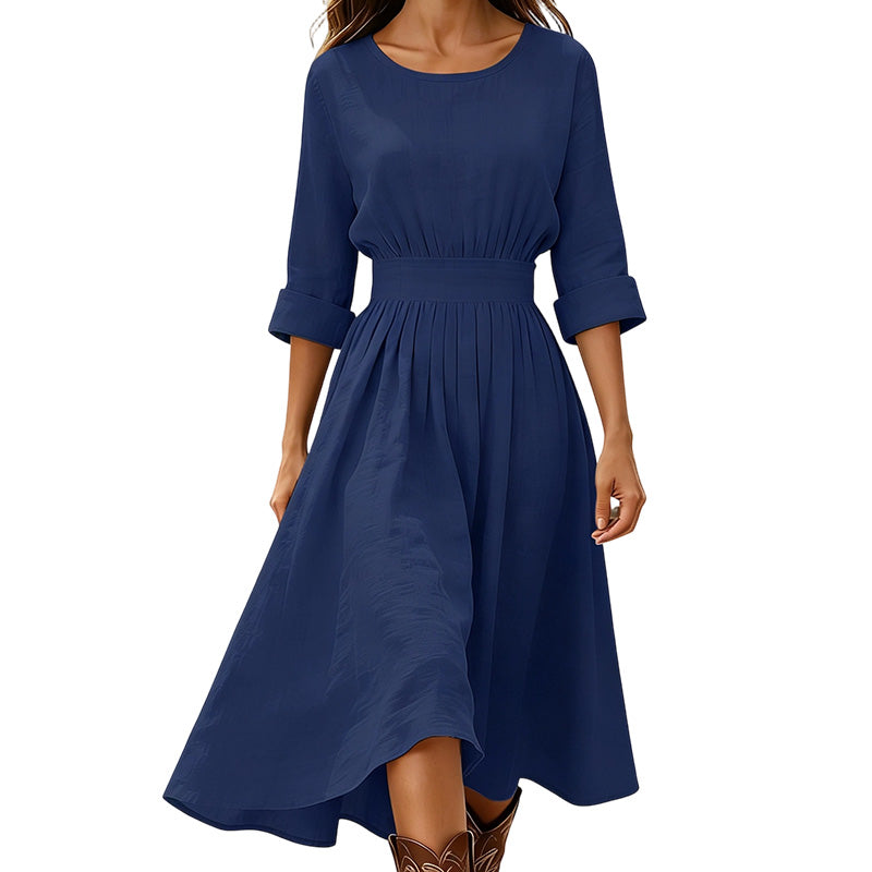 Women's Casual Cinched Waist Dress