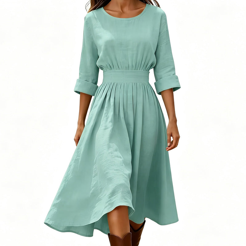 Women's Casual Cinched Waist Dress