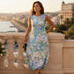 Women's Sleeveless Linen Dress