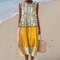 Women's Sleeveless Linen Dress