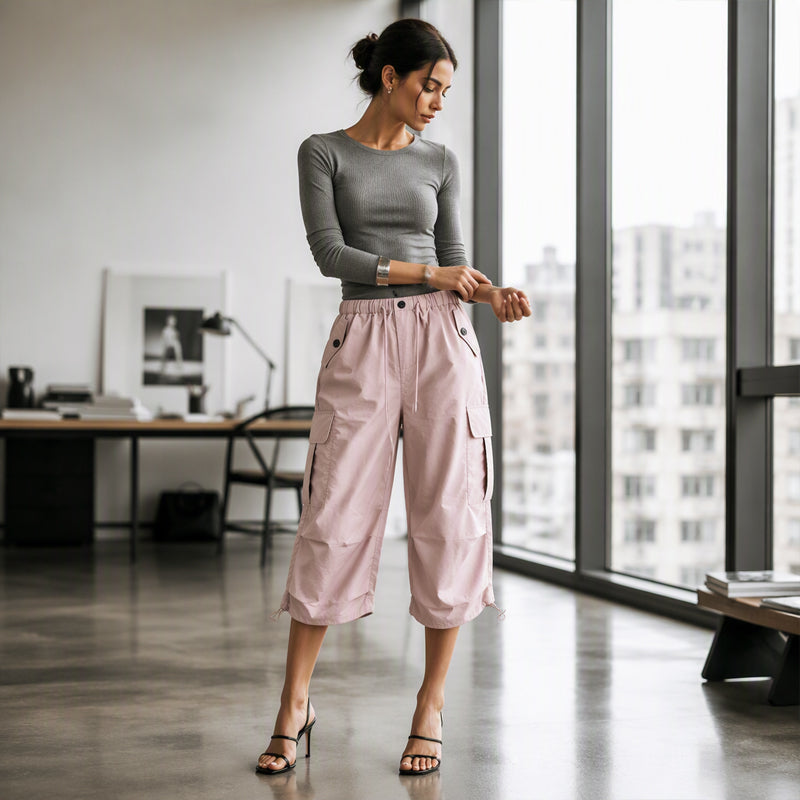 Women's Lightweight Quick Dry Cargo Capri Pants
